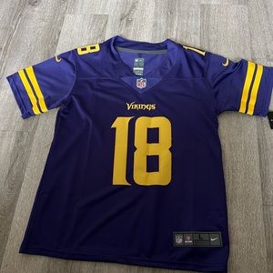 Nike Youth Large NFL Minnesota Vikings Justin Jefferson NWT